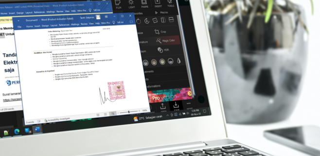 E-Matrai & Tanda Tangan Digital Mudah