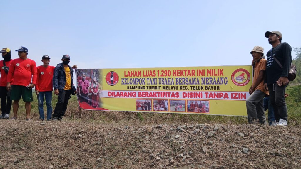 Kelompok Tani UBM dan Pasukan Merah Tuntut Ganti Untung dari PT Berau Coal