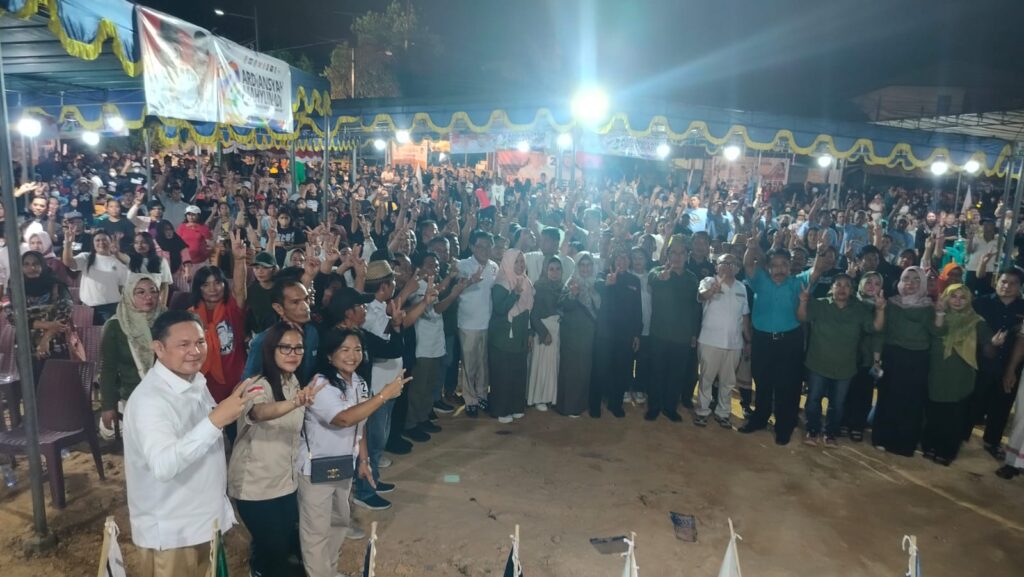 Suasana kampaye paslon no 2 Army