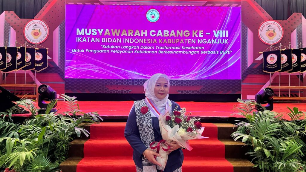 Anis Hanifah, SST resmi terpilih sebagai Ketua IBI Kabupaten Nganjuk periode 2023–2028