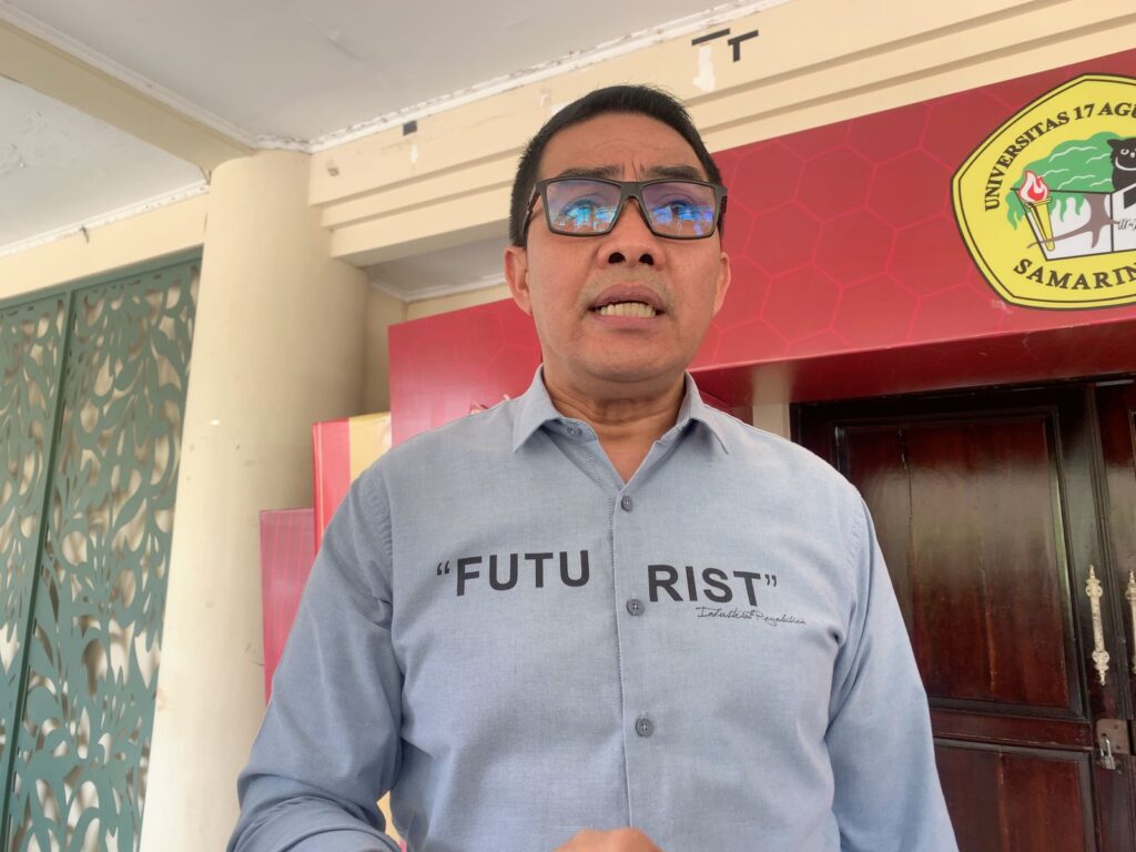 Wali Kota Samarinda Andi Harun, saat menanggapi respon dari Kadinkes Kaltim dan Tim Ahli Gubernur Kaltim Sudarno.