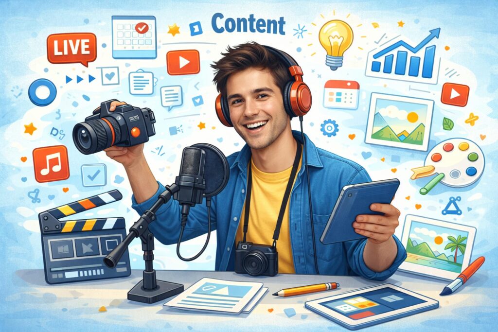 Strategi Cerdas Menciptakan Konten Kreatif Berdaya Saing