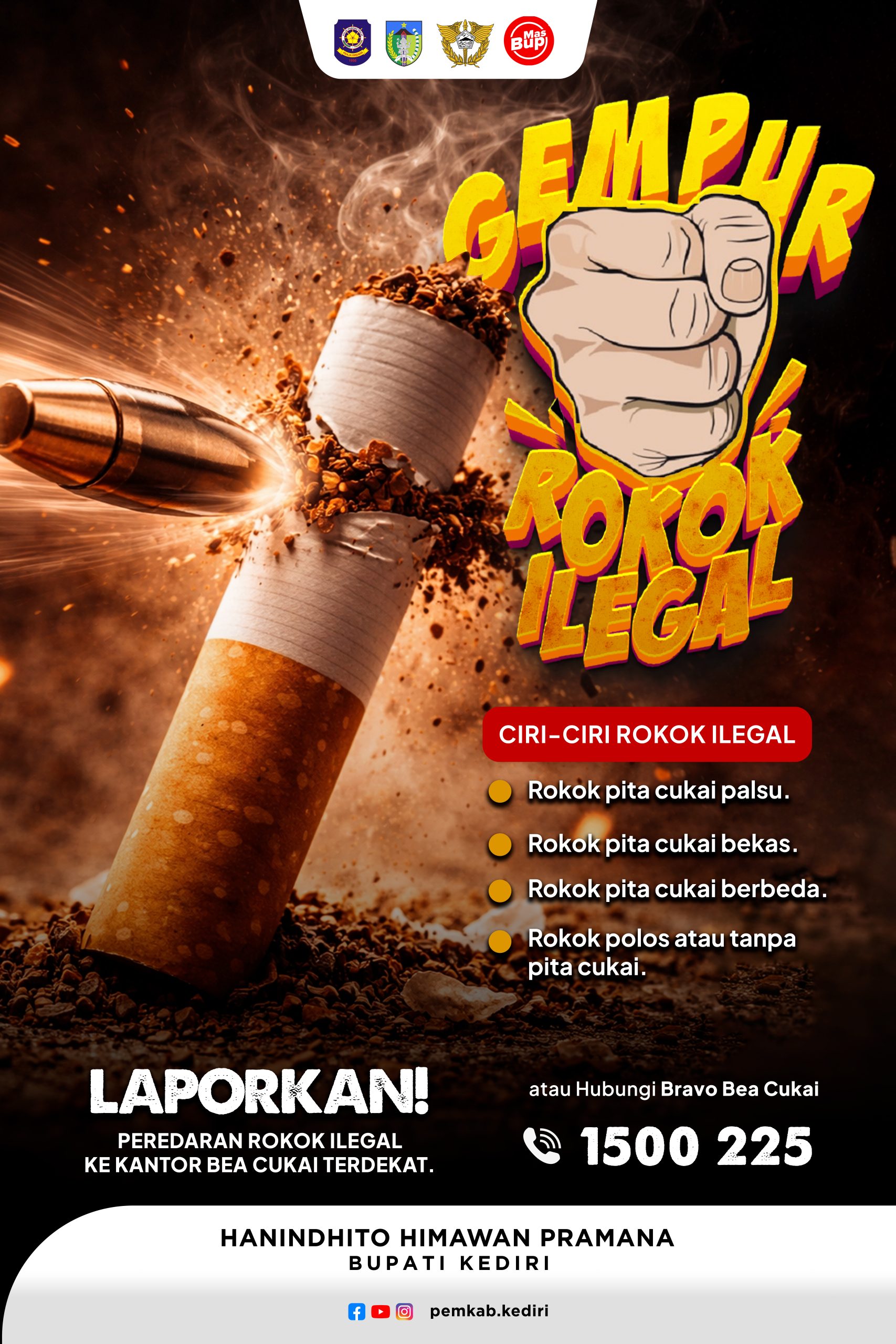 Gempur Rokok Ilegal
