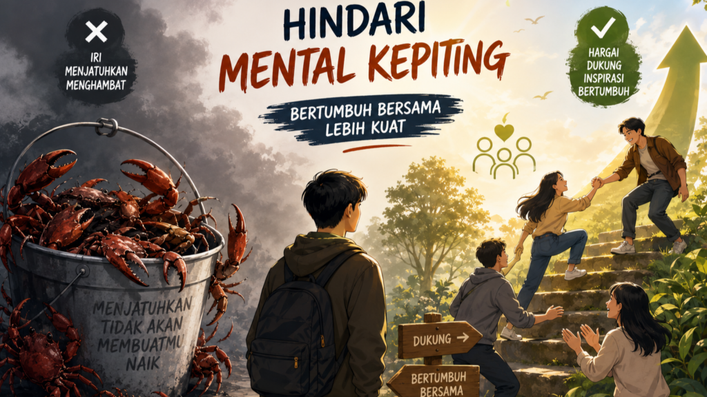 Hindari Mental Kepiting yang Menghambat Diri