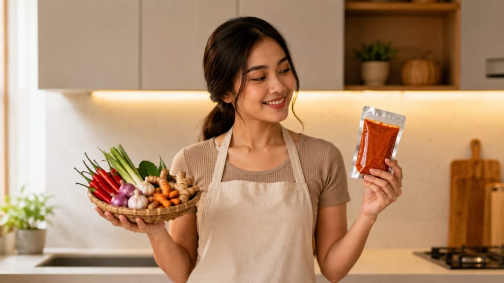 Bumbu Segar atau Instan, Mana Pilihan Tepat?