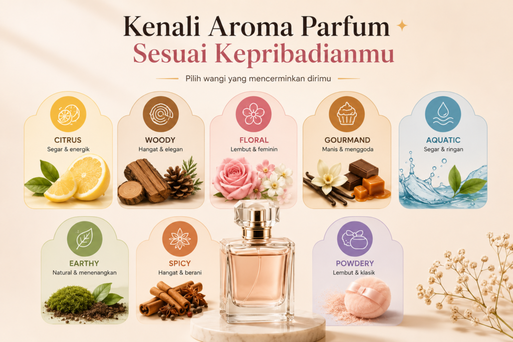 Kenali Aroma Parfum Sesuai Kepribadianmu