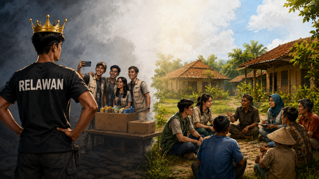 Relawan Bukan Juru Selamat
