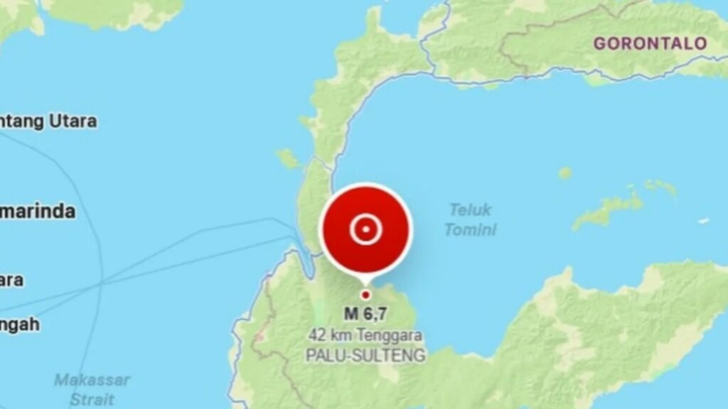 Gempa M 6,7 Guncang Palu, BMKG Imbau Waspada