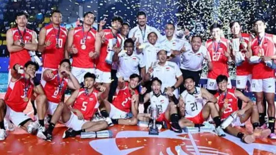 Timnas Voli Putra Indonesia Ukir Sejarah, Juara AVC Men's Cup 2026