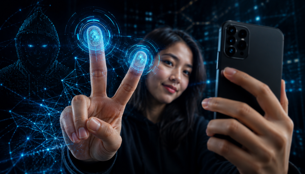 Selfie Pose V dan Ancaman Data Biometrik di Era AI
