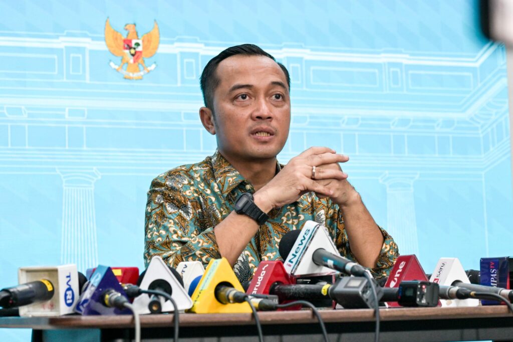 Menteri Sekretaris Negara (Mensesneg) Prasetyo Hadi