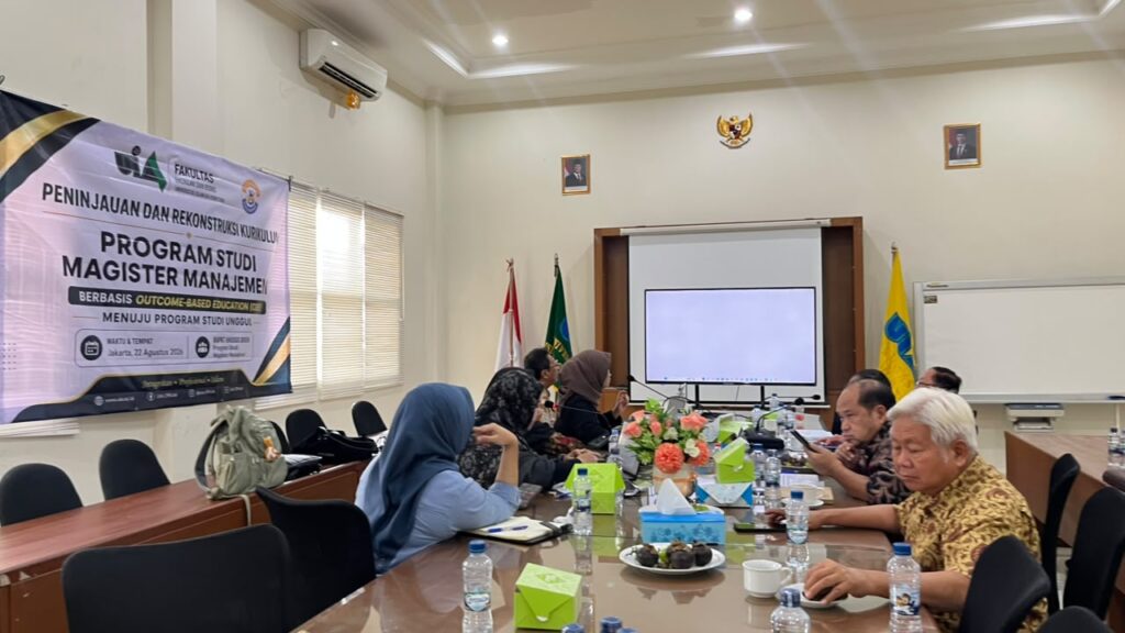 Kurikulum OBE Dimulai dari Kompetensi Lulusan Diskusi interaktif dosen MM-UIA