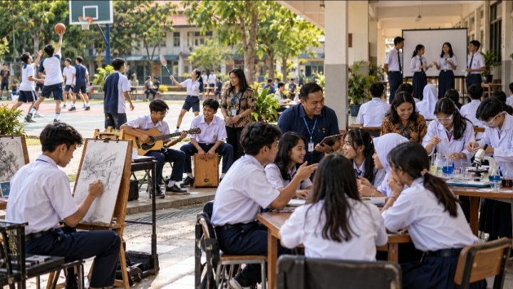 MPLS Jadi Ruang Awal Menemukan Bakat Murid