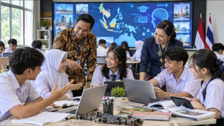 Indonesia-Tailand Perkuat Pertukaran Guru dan Murid