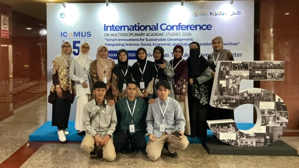Menembus Forum Internasional, Santri Pesantren Pramuka Khalifa Paparkan Riset di ICOMUS 2026